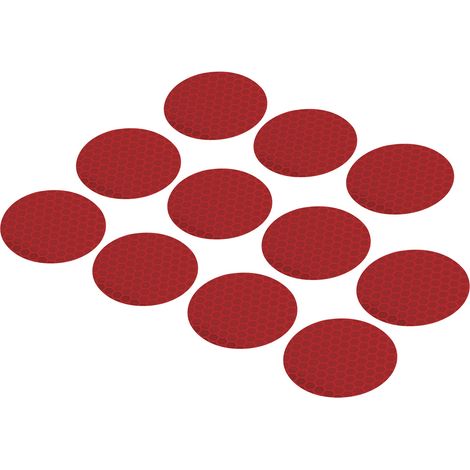 TOOLCRAFT RTS40-RD 1564167 Klebepunkte RTS Rot (Ø) 40 mm 11 St.