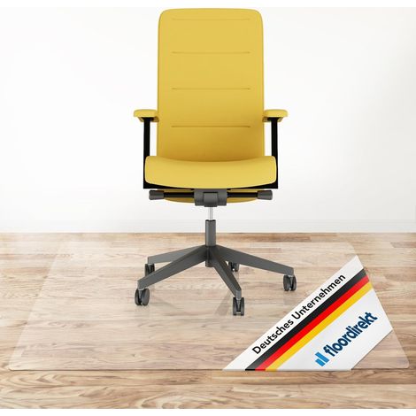 Tapis de protection sur mesure Neo Plus Transparent Protection de Sol pour Chaise de Bureau, 114 x 350 cm