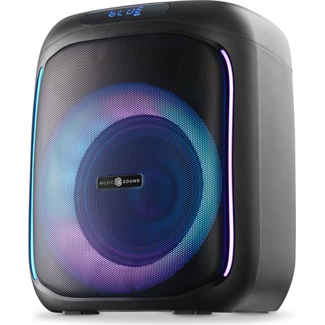 Music Sound Sound Box Small Haut-parleur Bluetooth d'une puissance de 40W avec lumières RVB (1/4)