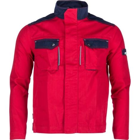 Veste travail rouge - bleu marine 3XL UNIVERSEL KW101030080060 (1/5)