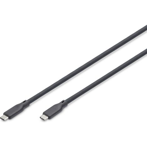 Digitus USB-C® Kabel USB4® USB-C®, USB-C® Stecker 1 m Schwarz 16K UHD, 10K UHD, 8K UHD, 4K UHD, mit (1/5)