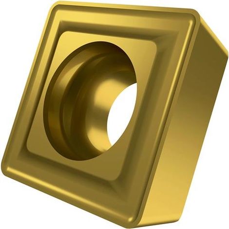 Bohr-Wendeschneidplatte ISO SCET 070308-UD:D8330 D.3,5mm PVD beschichtet Gold (1/2)