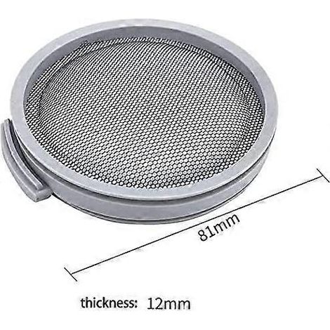 Lot de 2 filtres pour aspirateur sans fil, diamètre 81 mm, épaisseur 12 mm, compatibles avec l'aspirateur sans fil modèle 6 (1/4)
