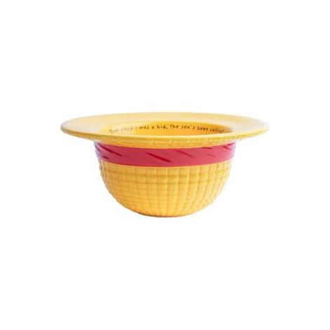 Bowl 3D Sombrero Paja Monkey D. Luffy One Piece