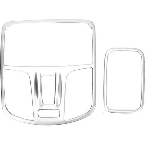 Ensemble de 2 pièces en ABS pour cadre de lampe de lecture, accessoire de garniture compatible avec HYUNDAI Elantra 18-19 (1/4)