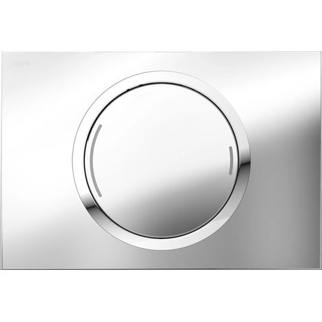 MEPA placca di comando WC MEPA Zero 2-M plastica cromo lucido, 421858