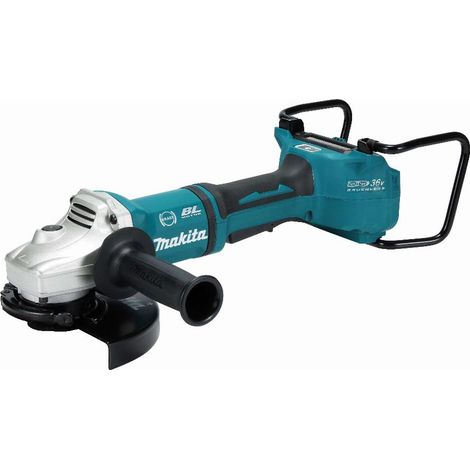 Smerigliatrice Ø 180 mm 36 V =&gt 2 x 18 V Li-Ion MAKITA - Senza batteria o caricatore - DGA701ZU