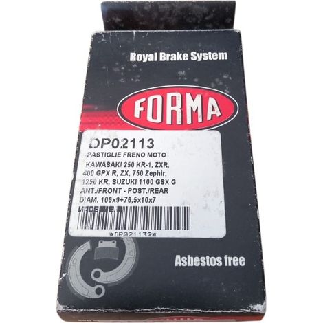 Pastigle freno moto per suzuki 1100 gsx g (1/3)