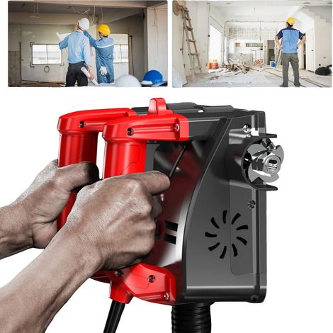 Fraiseuse à parois, puissance de 1200W, largeur de fraisage de 160 mm, réglage de hauteur de 1 à 4 mm, vitesse de 3000 tr/min, dimensions 24,5 x 22 x 16,5 cm (1/5)