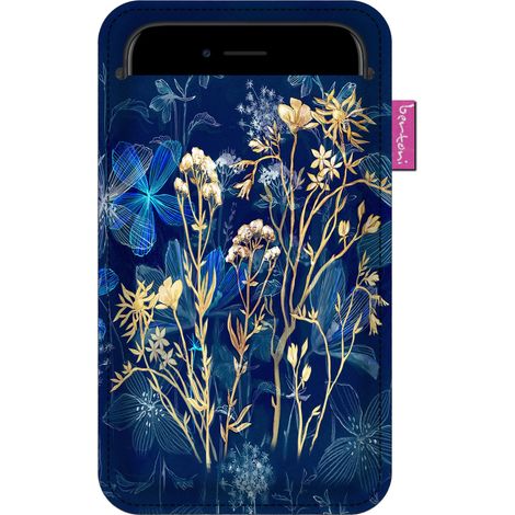 Funda XXL para smartphone, diseño Midnight - Antracita, fieltro ecológico, lavable a 40 °C - Protección para teléfono, iPhone 12 Pro Max, Samsung Galaxy S21 Ultra, Huawei Mate 40 Pro, Bertoni (1/5)