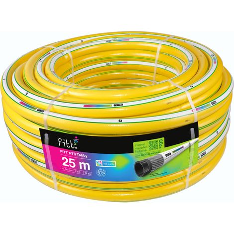 FITT NTS TOBBY 1"1/4 (30mm) 25m, Tubo per Irrigazione Giardino, Robusto e Malleabile per Uso Intensivo