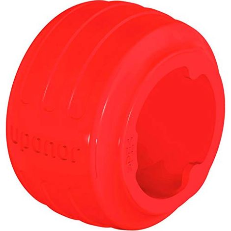 ANNEAU Q&E EVOLUTION ROUGE DE 25 MM, FORME CONIQUE POUR FACILITER L'INSERTION DANS LE TUBE, EMBOUTS RENFORCÉS, DESIGN ERGONOMIQU