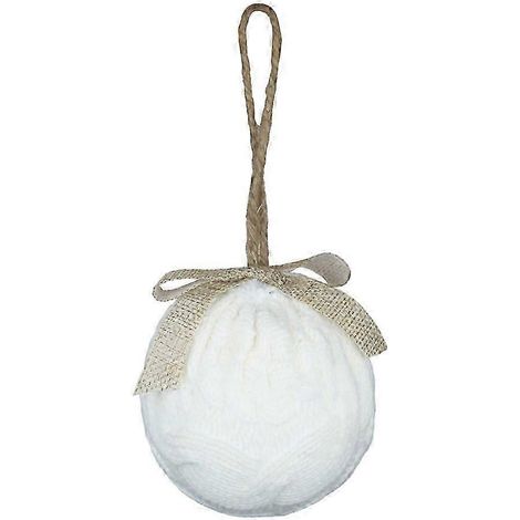 Sapin de Noël blanc, nouveau pendentif tricoté de Noël, décorations de sapin de Noël pour la maison et la fête (1/2)