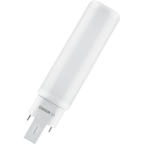 OSRAM Lampada DULUX D 13 LED per base G24D-1, 6 watt, 660 lumen, bianco freddo (4000K), ruotabile, sostituzione della lampada Dulux convenzionale da 13W (1/3)