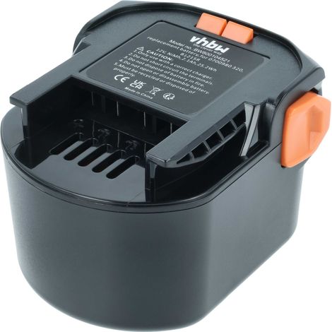 vhbw batteria sostituisce AEG 0700 980 320, B1215R, B1220R, M1230R per utensile elettrico (2100 mAh, NiMH, 12 V)
