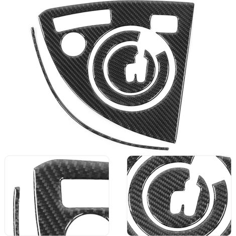 4-teiliges Set Carbonfaser-Schutzfolien für Schalthebelblende und Konsolendekoration für Toyota Prius 2012–2015 (Rechtslenker) (1/5)