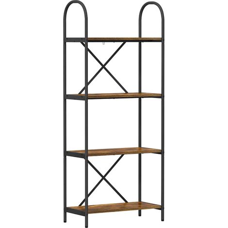 Maison Exclusive - Bücherregal Geräucherte Eiche 60 x 30 x 146 cm