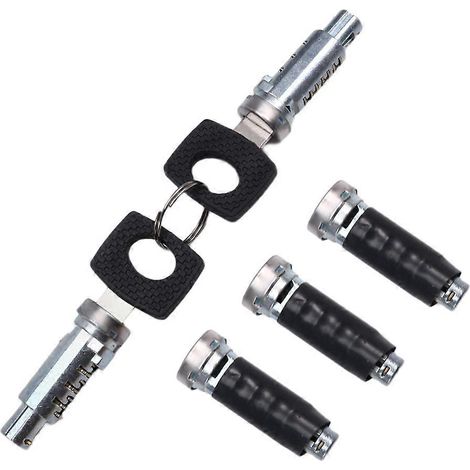 6707600205 Cinq barillets de serrure de porte avec 2 clés identiques pour Mercedes Sprinter LT Vito W638 (toutes portes) (1/5)