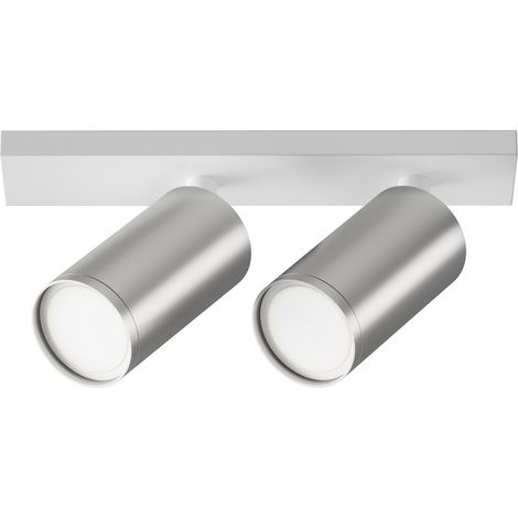 Maytoni plafoniera Focus S 2xGU10 bianco in alluminio