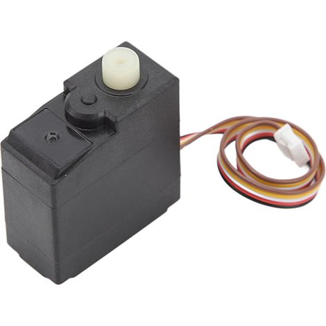Servo de direction 5 fils 17g pour voiture RC SCY 16101 16102 16103 16201 1/16, noir (1/5)