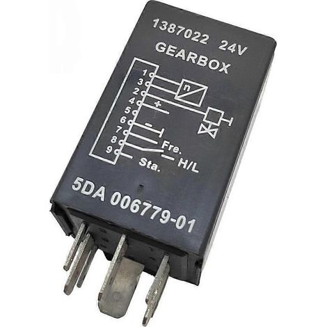 Relais clignotant automatique 8 broches 24 V pour camion, compatible avec les bus Scnia 4 et les séries FKN 1543806, 1347277, 1387022 et 1475750 (1/5)