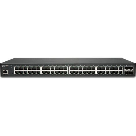 SonicWall S14-48 Managed L2 Gigabit Ethernet (10/100/1000) 1U Schwarz