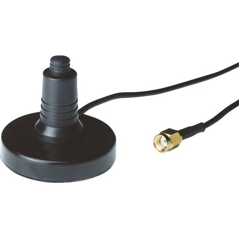 Digitus Antenna WLAN Prolunga [1x Spina RP-SMA - 1x Presa RP-SMA] 1.50 m Nero (1/2)