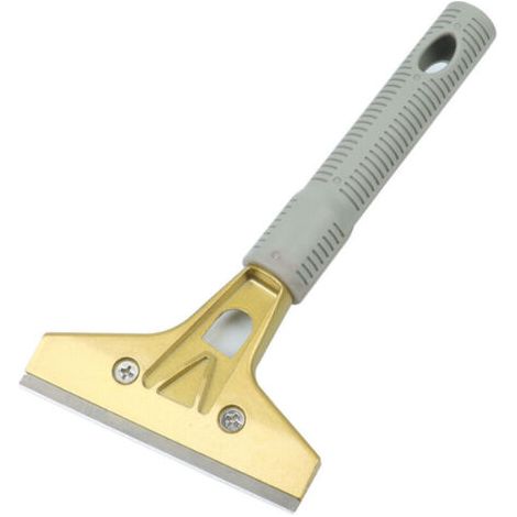 Grattoir Vitre avec 10 Lames, 210mm Grattoir de Sols, Grattoir Peinture, Grattoir pour Colle, Carrelage, Papier Peint, Carrelage de Fenêtre