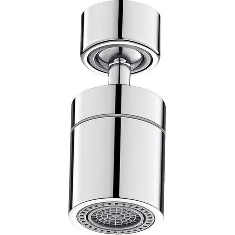 Buse de robinet à deux modes de pulvérisation - Mitigeur rotatif pour robinet de cuisine (1/4)