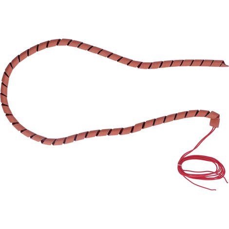 Spiralförmiges Silikon-Heizband für Rohre, 220 V 70 W frostsicheres Heizkabel, 10 mm Außendurchmesser, aufrollbar mit Frostschutz. (1/5)