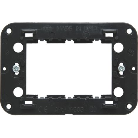 Feb Elettrica SUPPORTO 3 POSTI con viti