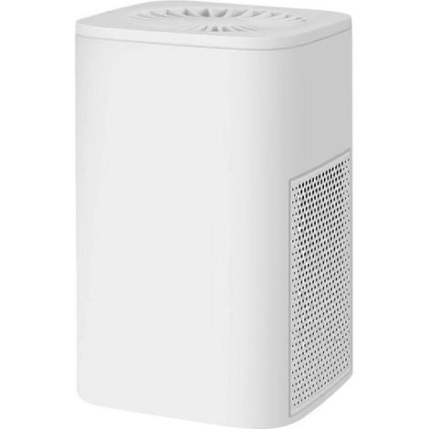 Purificateurs d'air pour chambre à coucher - Purificateur d'air pour grande pièce, purificateur d'air avec aspiration d'air à 360° - Blanc (1/5)