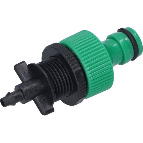 Système d'arrosage automatique par brumisation pour jardin, comprenant un tuyau et un arroseur. Kit de micro-irrigation. (1/5)