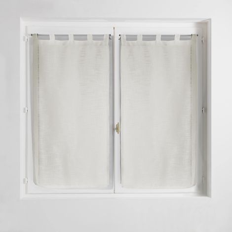 Douceur d'intérieur 1625243, Tenda in poliestere effetto lino, Neutro, 120X60 cm