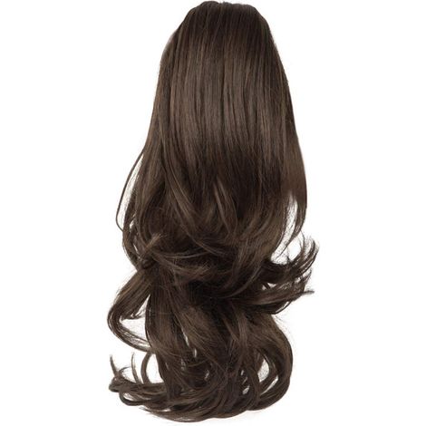 Extension queue de cheval bouclée, modèle 6A, pince longue pour coiffure