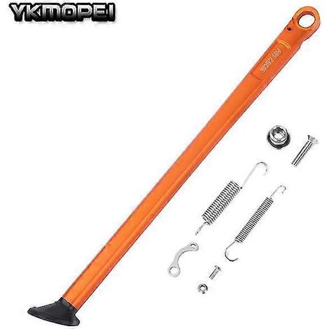Seitenständer mit Federsatz für KTM EXC EXCF XC XCW XCF XCFW 150450 500 530 und Husqvarna TE FE FX125501 – Orangefarbenes Set