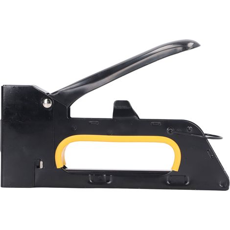 Pistolet à clous manuel pour rénovation domicile, agrafeuse à bois et goulottes, clous de porte, outil de menuiserie (1/5)