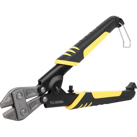 Bolzenschneider, ergonomisches Handwerkzeug mit rutschfestem Griff, Mini, robust, aus Chrom-Vanadium-Stahl, 8 Zoll (1/5)