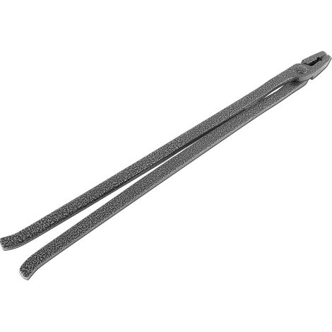 Pince à forger 6,3 mm pour matériaux plats, carrés et ronds  Pince à mâchoire plate forgée  Longueur 43 cm (1/5)