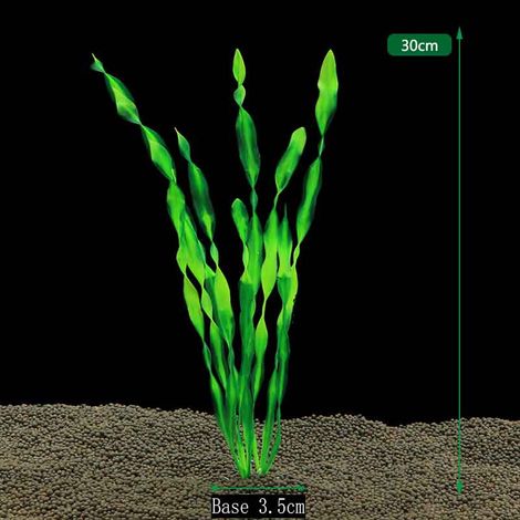 Plante Aquariophile - Décoration en Plastique pour Aquarium - Fonds d'Aquarium - 1 Pièce (1/5)