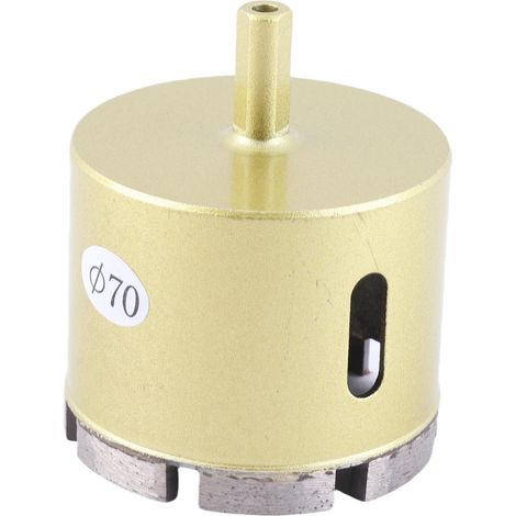 Foret cloche à marbre de 70 mm pour carrelage, béton, mur et verre - Accessoire pour outils à main (1/5)