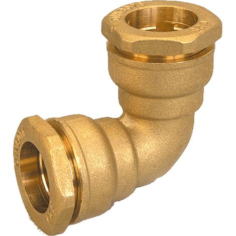 Coude laiton égal compression ACS PE63