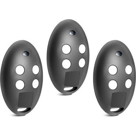 Télécommande de remplacement pour portail 433,92 MHz – Lot de 3 modèles 4 canaux compatibles avec systèmes Mitto2 (1/5)