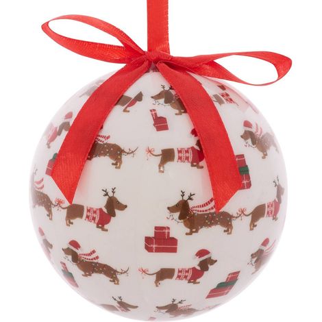 BDN PAPIER IMPR TECKELS 75MM - Feeric lights & christmas (1/5)