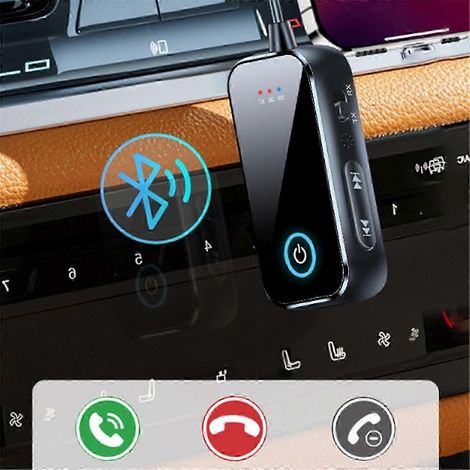 Émetteur et récepteur audio Bluetooth 5.4 combinés, entrée auxiliaire sans fil (1/5)