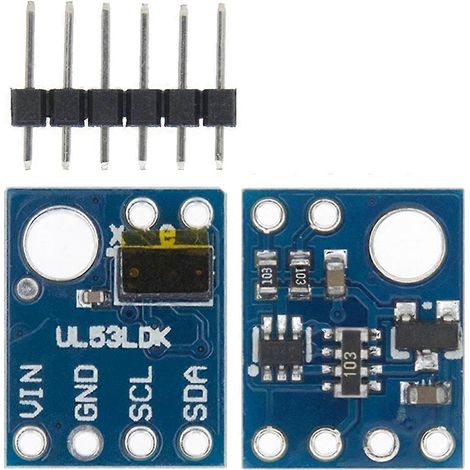 Module capteur distance ToF VL53L0X 940 nm GY-VL53L0X V1/V2 GY-530, I2C IIC, 3,3/5 V (1/5)