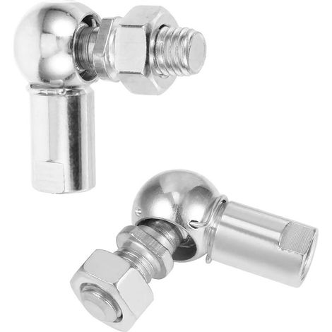 2PCS Kit De Joints à Rotule Pour Auto,Kit De Joints à Rotule Pour Tringlerie Angulaire,De Biellette Universelle De Tirant Support à Boule Tête, Pour Automobiles,Tondeuses à gazon (M6x1) (1/5)