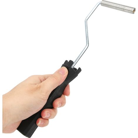 Outil à bulles, rouleau en fibre de verre, tête en aluminium pour moules, résine composite, outils manuels 3 pouces (1/5)