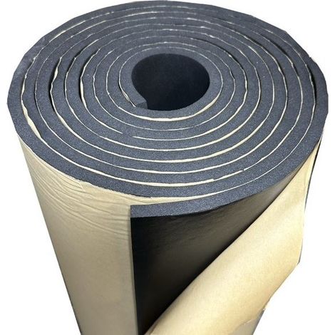 ABM-Gummischaum 32 mm 50 x 100 cm Schalldämmend Isolierend Selbstklebend (1/5)