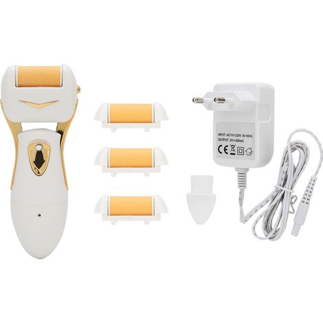 Râpe À Callosités Pour Pieds - Appareil Électrique À Rouleau 110-220 V Prise UE - Or (1/5)